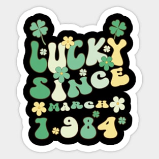 Lucky-Since-March-1984 Sticker